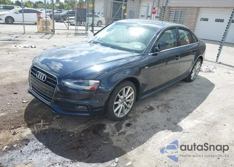 2014 Audi A4 2.0T Premium из США, поврежденный, VIN WAUFFAFL6EN000270